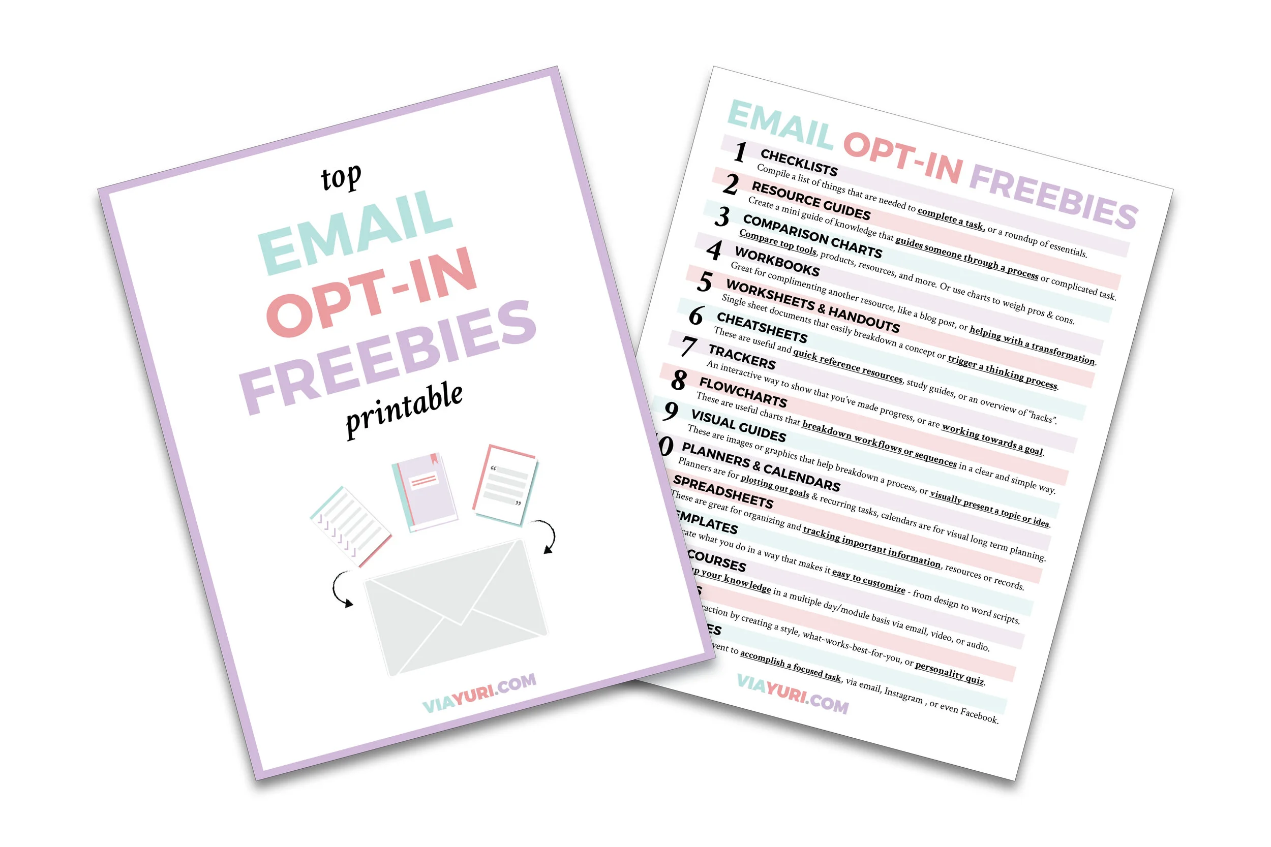 The Top 10 Email Opt-in Ideas to Grow Your Mailing List — viaYuri ...